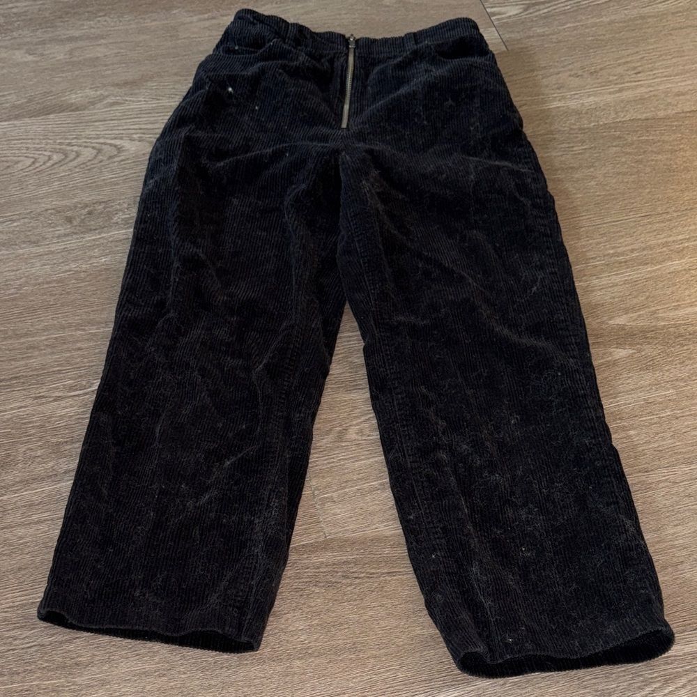 Black Corduroy Women’s Pants